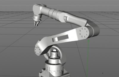工业机械臂C4D模型,C4D,OBJ格式