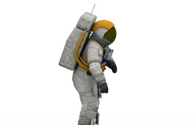 美国宇航员3D模型