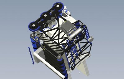 计算机辅助设计竞赛机器人3D数模图纸