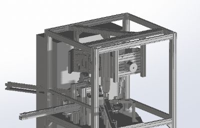 自动装配机3D数模图纸
