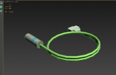 信号线缆,连接线,传输线3D模型低模
