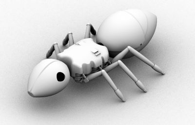 仿生机器蚂蚁Solidworks设计图纸模型