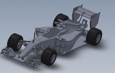 方程式赛车3D数模图纸