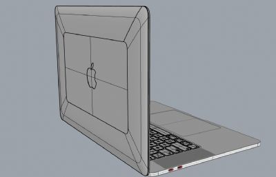 macbook pro 16寸 2021笔记本电脑3D模型