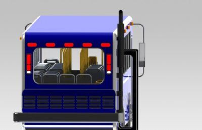 城市公交车,城市电车简易模型