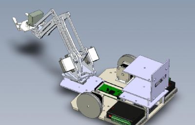 自动机械臂初模STP模型