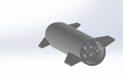 高超音速导弹,火箭简易模型