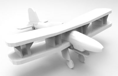 德国鱼雷轰炸机fi167 3D打印模型