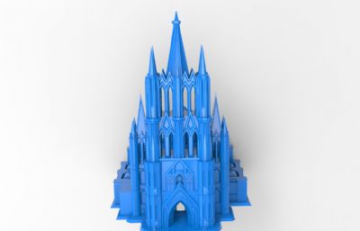 圣米格尔·德阿连德教堂模型
