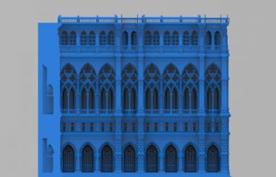 奥地利维也纳市政厅3D打印模型