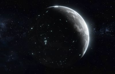 冰冻星球 外星 星球 系外行星  星体【4K贴图】