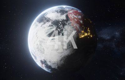 冰冻行星 系外行星 外星 星球  星体【4K贴图】