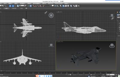 超音速战斗机,飞机,轰炸机3d模型,blend,c4d,max多种格式