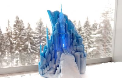 冰雪城堡,可打印