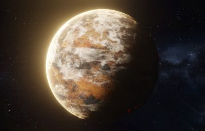 火山星球,科幻火山【8K】(网盘下载)