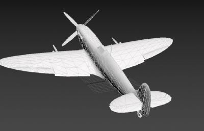 德国Mk-9飞机FBX模型