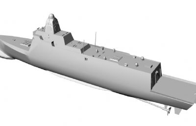 韩军kddx驱逐舰模型下载