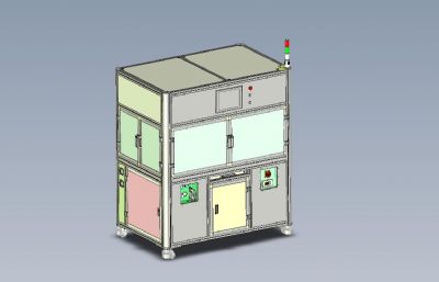 PCB光刻机设备3D数模图纸