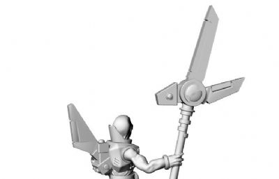 太空守卫3D打印模型