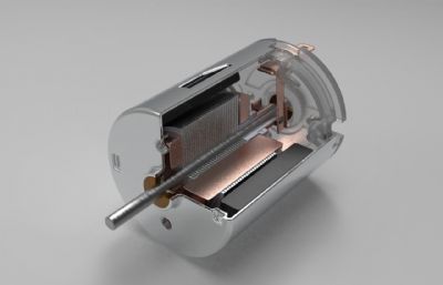 8-12V直流电机3D数模