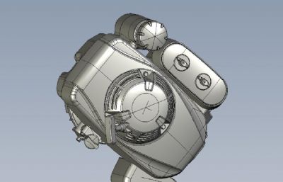 HONDA GXV160 ohv发动机3D模型