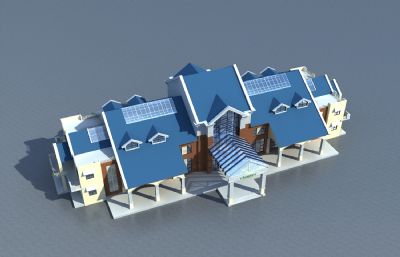 会所,售楼部,办公楼,酒店会议厅3D模型