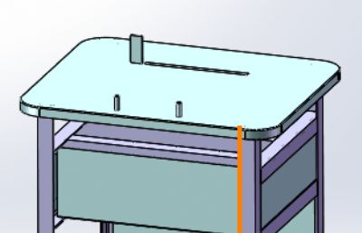 木工台锯,小型木板切割机3D数模图纸