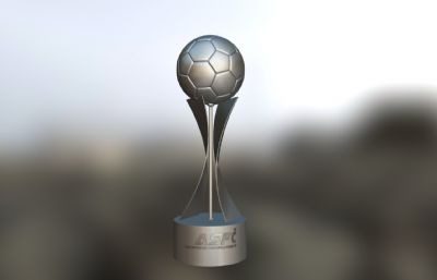 世界杯 欧洲杯 亚洲杯足球赛奖杯OBJ模型