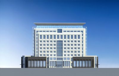 矿业局 政府大楼 办公楼3D模型
