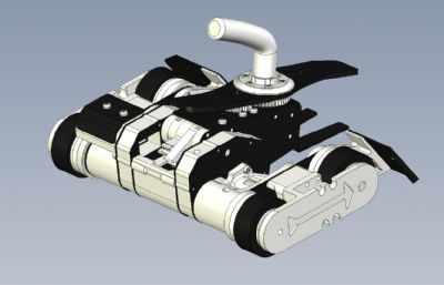 幽灵-战斗机器人车3D模型