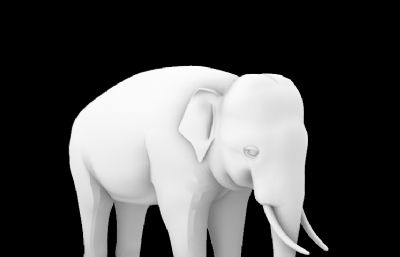大象STL模型