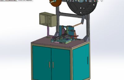 共用载具型连接器插端机3D数模模型