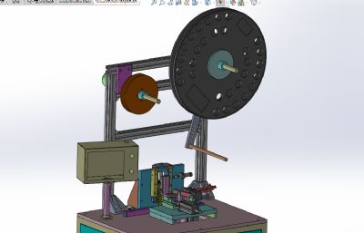 共用载具型连接器插端机3D数模模型