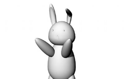 兔年的兔兔stl模型