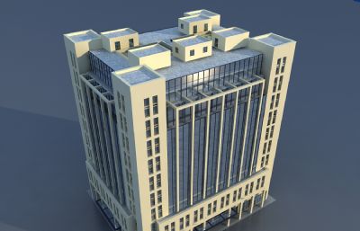 企业办公大楼,大型商场,购物广场3dmax模型