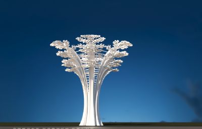 生命之树雕塑设计3dmax模型