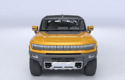 2023款悍马EV汽车3D模型