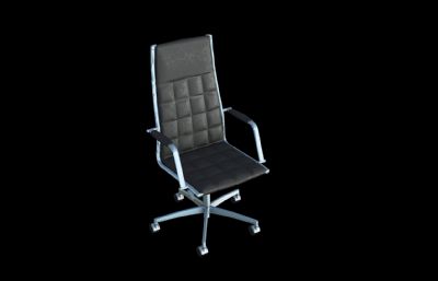 电脑椅,老板椅,办公椅3D模型