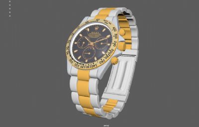 高档手表,石英表  机械腕表3dmaya模型