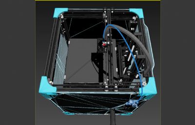 3D打印机max模型