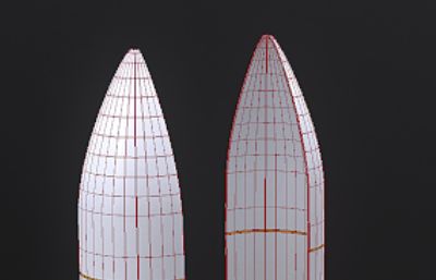 阿丽亚娜5运载火箭OBJ模型