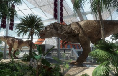 恐龙馆动物展厅,侏罗纪公园,恐龙园