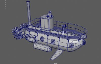 旧式潜艇, 蒸汽朋克潜水器,深海探测器