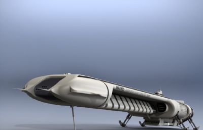 部队运输车,星际战舰solidworks模型