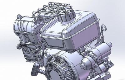 柴油发动机模型
