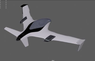 科幻飞机 未来单人飞行器 喷气式飞机