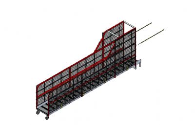 起重机桥架solidworks模型