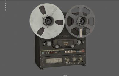 卷对卷磁带录音机 老式磁带录音机 音乐播放器