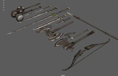 锤子 斧子 北欧武器装备道具