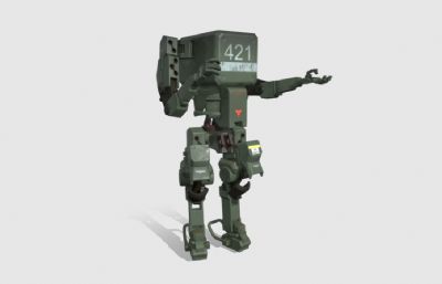 机器人战士 未来机甲战士 科幻机械战士